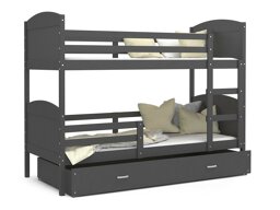 Stapelbed Aurora 103 (Grijs)
