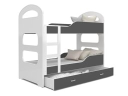 Stapelbed Aurora 114 (Grijs)