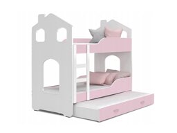 Stapelbed Aurora 114 (Roze)