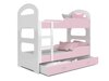 Stapelbed Aurora 114 (Roze)