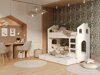 Stapelbed Aurora 114 (Wit)