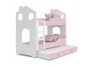 Stapelbed Aurora 115 (Roze)