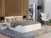 Bed Aurora 145 (Wit)