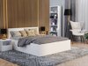 Bed Aurora 145 (Wit)