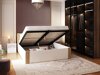 Bed Aurora 155 (Wit + Grenen)