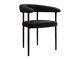 Chaise Jackson 110 (Noir + Magic Velvet 2219)