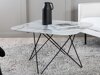 Salontafel Dallas 1723 (Wit + Zwart)