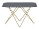 Salontafel Dallas 1723 (Zwart + Messing)