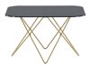 Salontafel Dallas 1723 (Zwart + Messing)