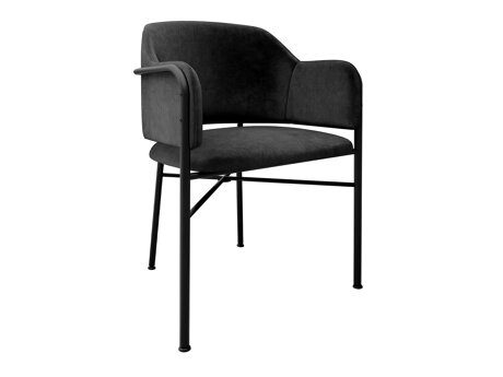 Stoel Jackson 113 (Zwart + Magic Velvet 2219)