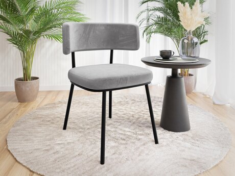 Stoel Jackson 114 (Zwart + Magic Velvet 2240)