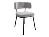 Stoel Jackson 114 (Zwart + Magic Velvet 2240)