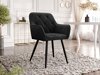 Stoel Jackson 115 (Zwart + Magic Velvet 2219)