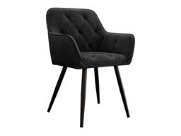 Stoel Jackson 115 (Zwart + Magic Velvet 2219)