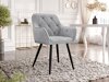 Stoel Jackson 115 (Zwart + Magic Velvet 2240)