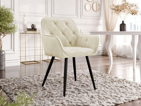 Stoel Jackson 115 (Zwart + Magic Velvet 2250)