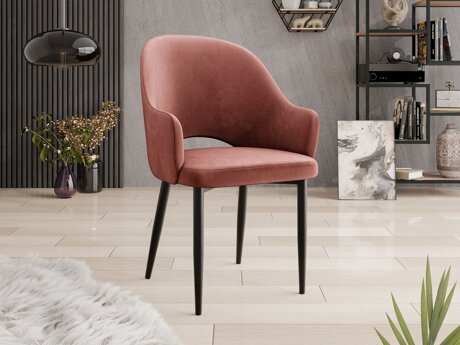 Stoel Jackson 116 (Zwart + Magic Velvet 2258)