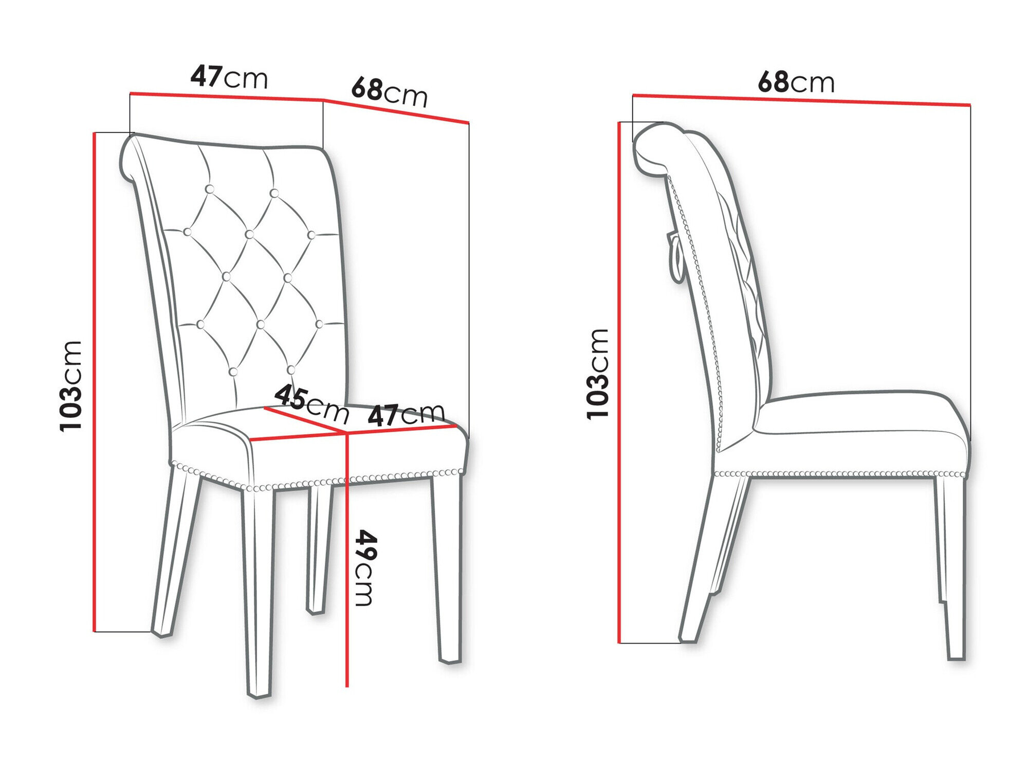 Stol Jackson 111 (Magic Velvet 2225)