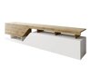 TV-bord Comfivo Daldune I (Hvid + Wotan eg)