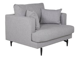 Fauteuil Dallas 1703 (Lichtgrijs + Zwart)