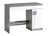 Skrivebord Elmenou 105 (Hvid + Antracit)