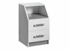 Ladeblok voor onder het bureau Lorlare 116 (Wit + Grijs)