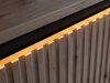 TV-meubel Fernolu 105 (Artisan eiken + Zwart)