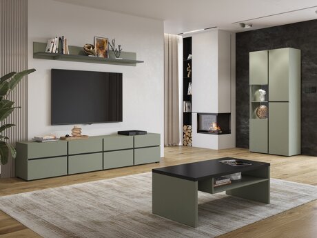 Stuemøbelsæt Alfere 117 (Grøn)