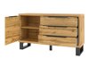Cómoda Avicavu 109 (Roble wotan + Negro)