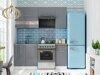 Set de bucătărie modular Tiffa Grey 100