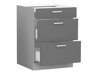 Dulap modular cu sertare Multi White 105