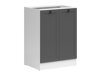 Dulap modular cu uși Classic Grey 114