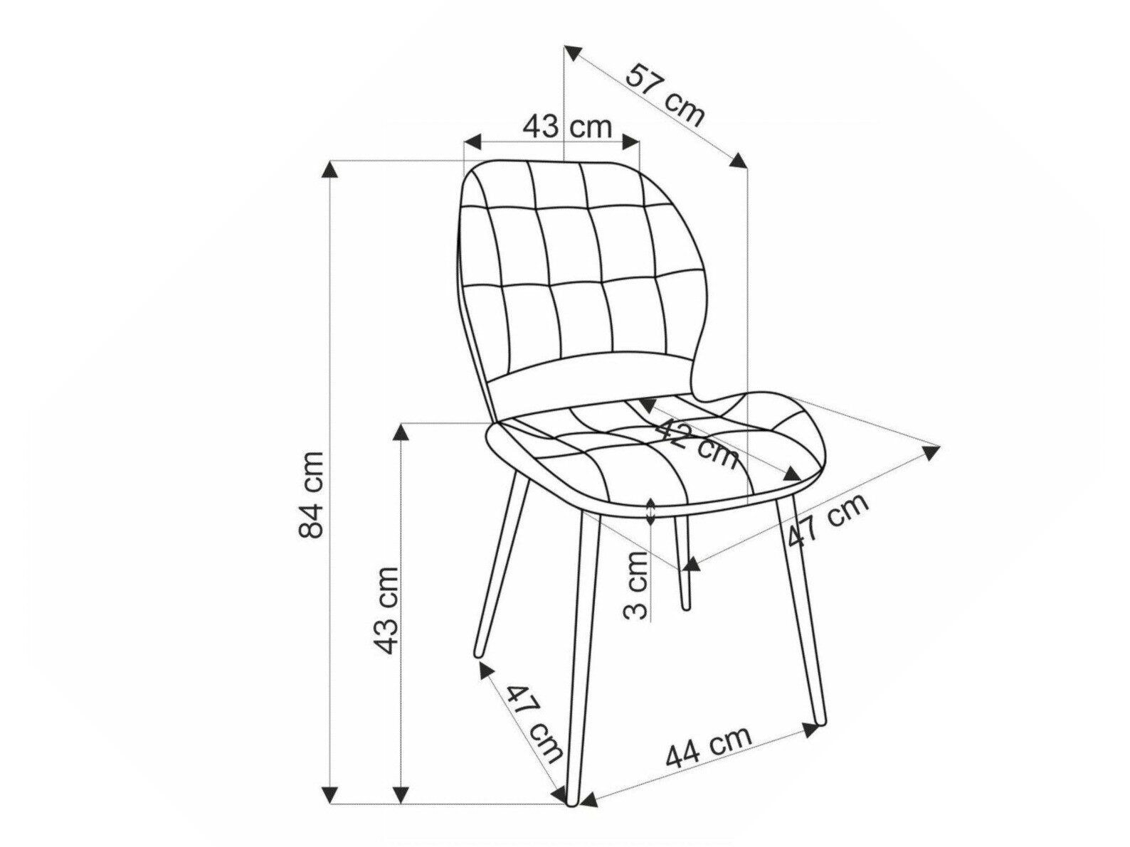 Stol Houston 1802 (Beige)