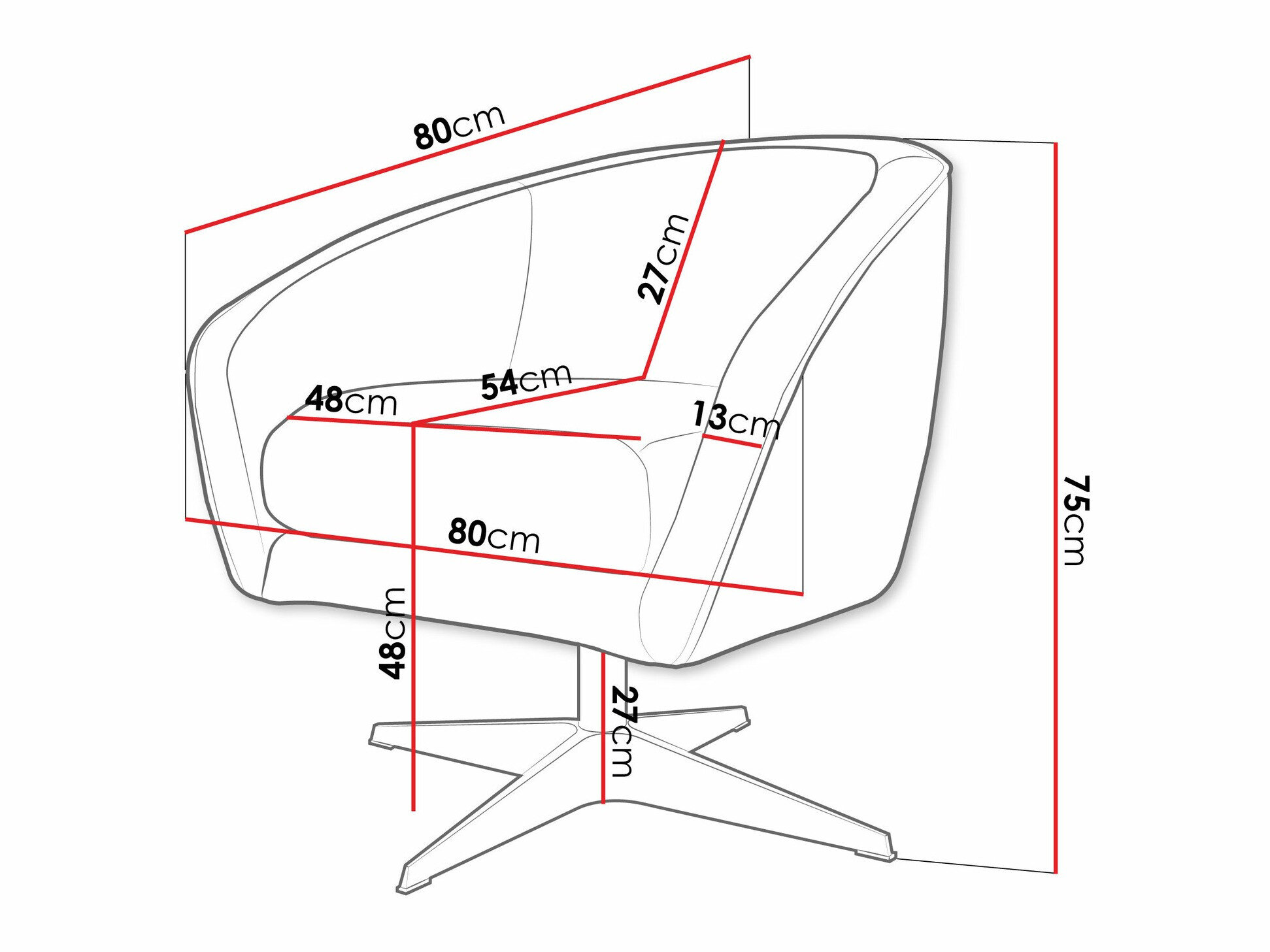 Lænestol Lincoln 191 (Pretty 03)