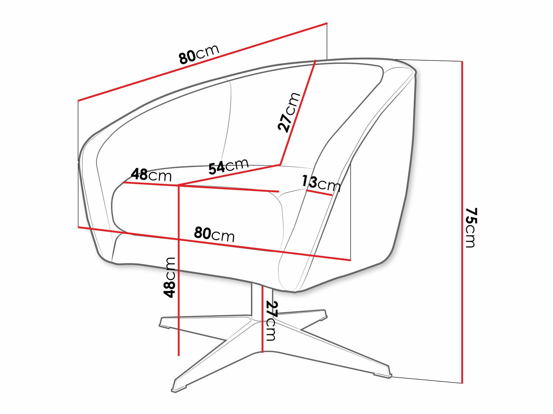 Lænestol Lincoln 191 (Pretty 05)
