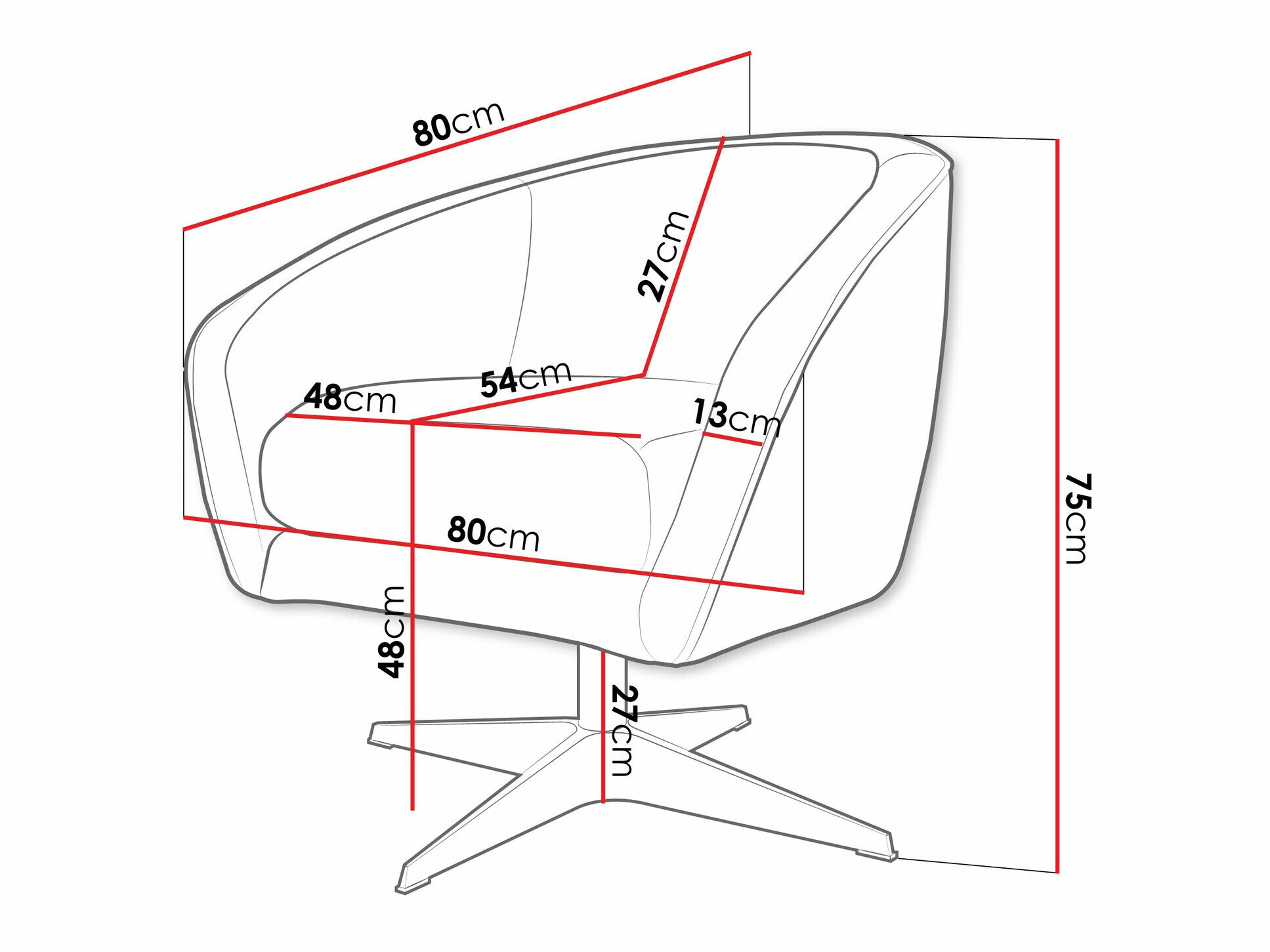Lænestol Lincoln 191 (Pretty 22)