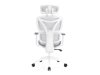 Chaise de bureau Lodi 104 (Blanc + Gris)