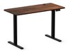Hæve-sænkebord Lodi 103 (Mørkt træ + Sort)