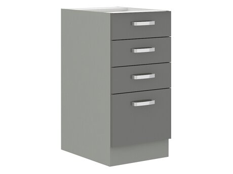 Moduláris szekrény fiókokkal Multi Grey 122