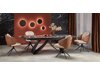Stoel Houston 1823 (Bruin + Beige)