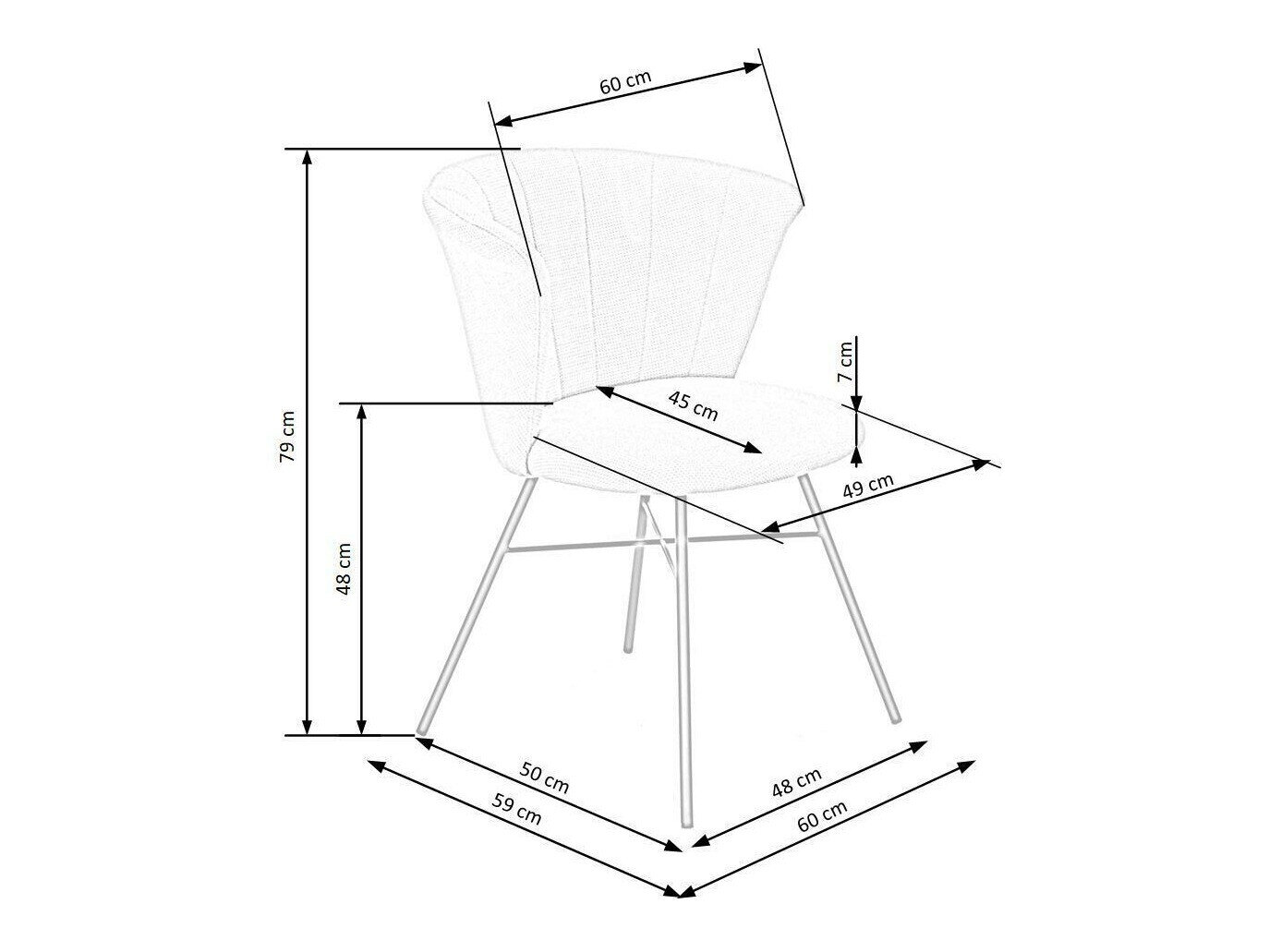 Stol Houston 1282 (Beige)