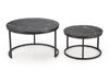 Salontafel set Houston 1832 (Zwart marmer)