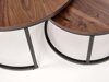 Salontafel set Houston 1832 (Notenhout)