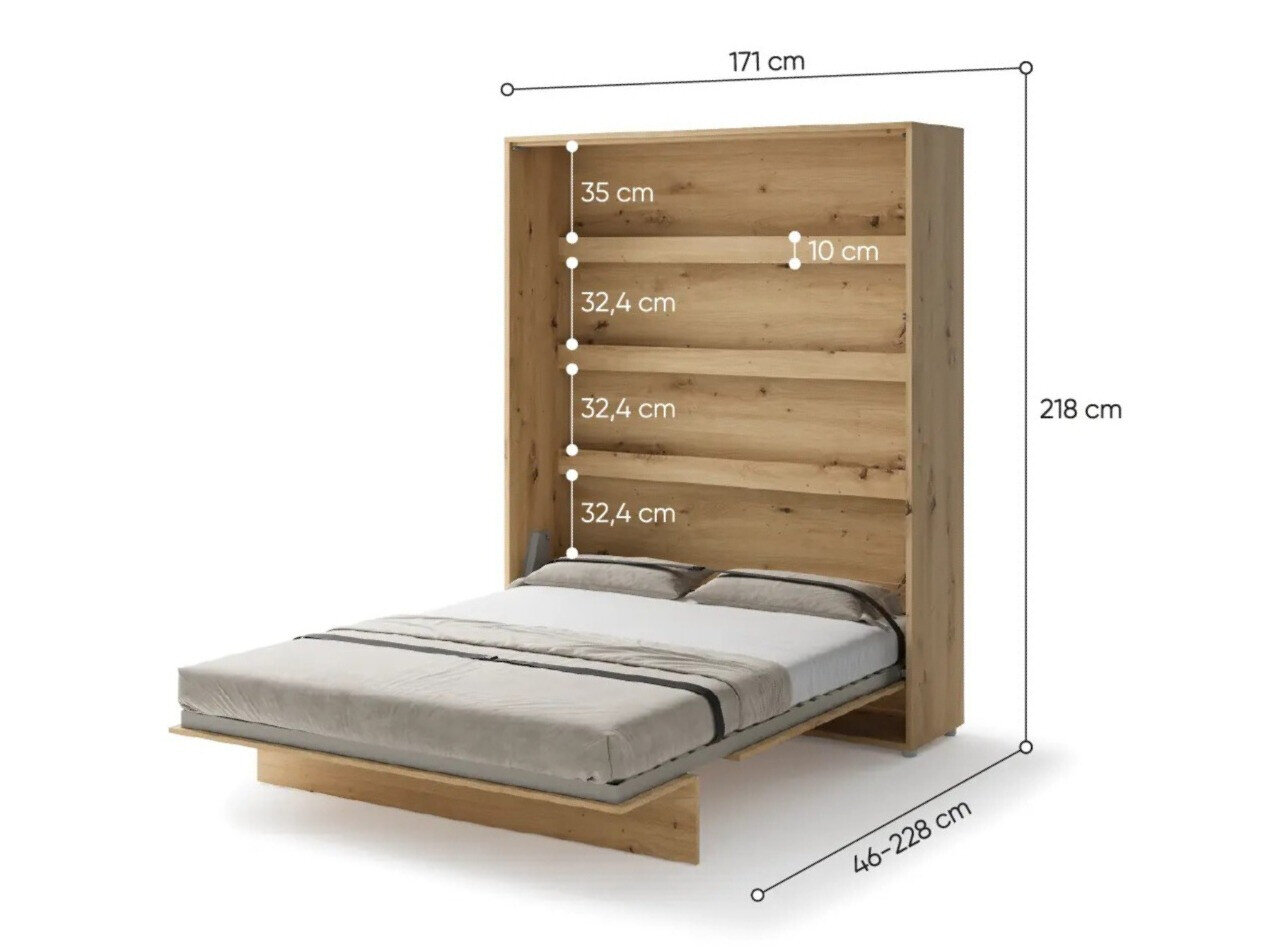 Vægseng Concept Pro Lenart Levfere 102 (Artisan eg)