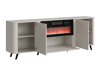 Dressoir Modus I (Zwart + Zwart marmer)