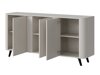 Dressoir Modus (Zwart + Notenhout)
