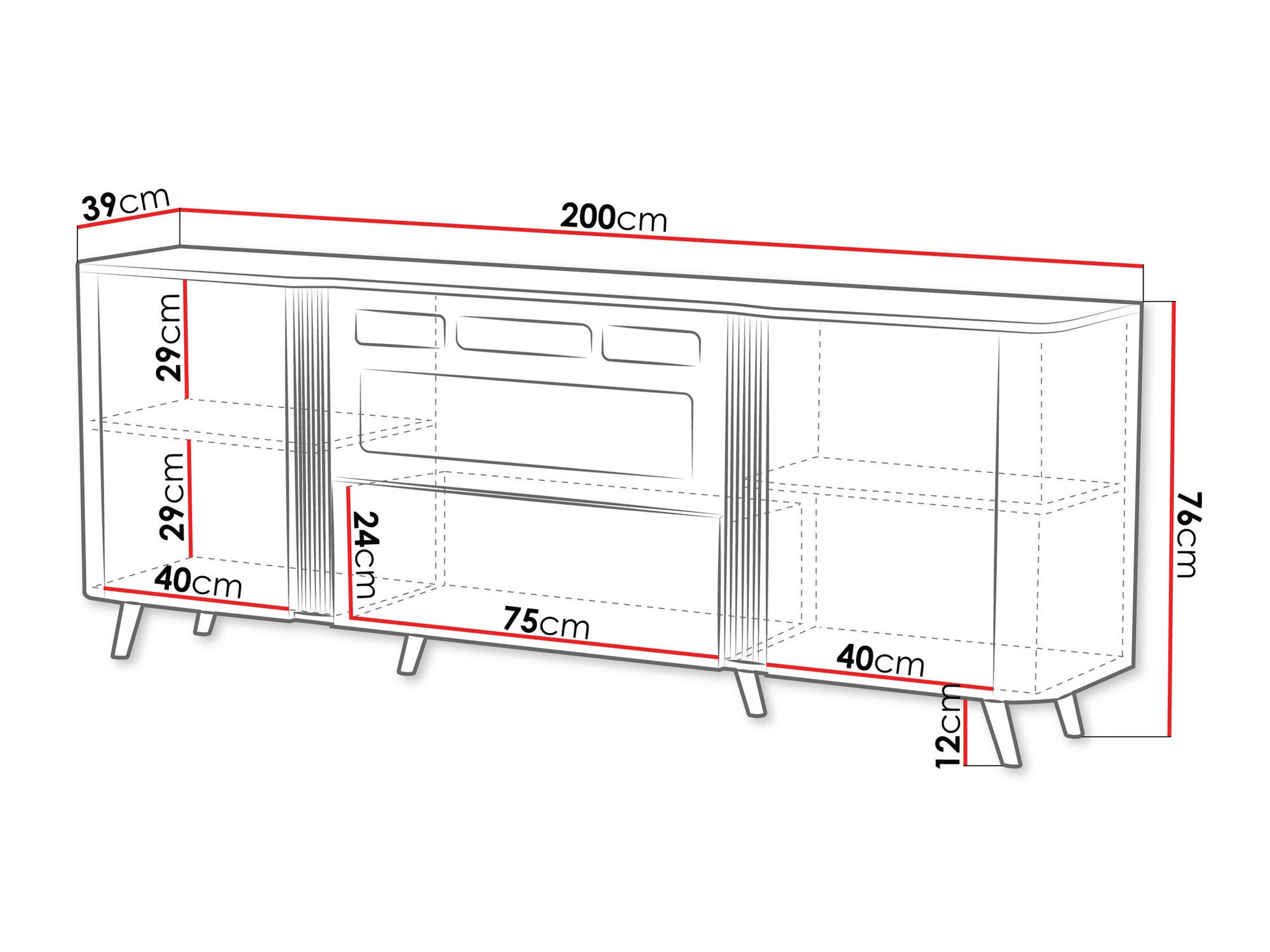 Skænk Modus I (Kashmir + Sort)