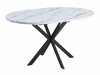 Tafel Detroit 115 (Wit marmer)
