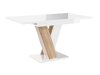 Tafel Musus (Glanzend wit + Sonoma eik)