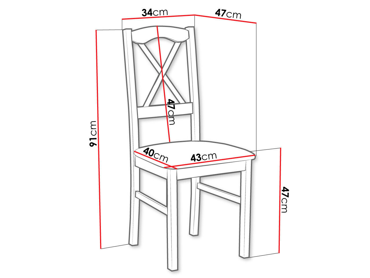 Stol Victorville 174 (Nød)